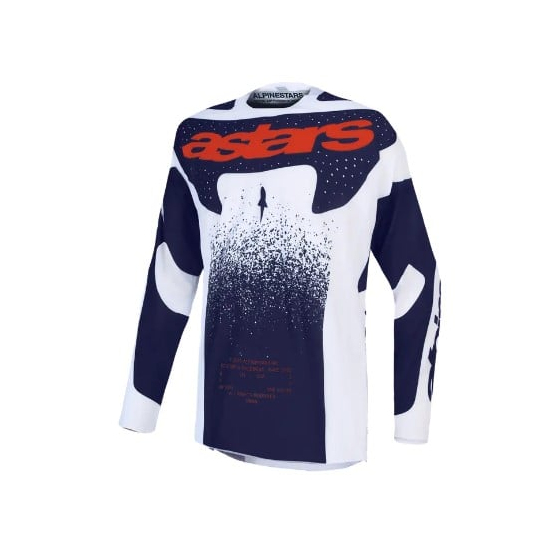 Мотокрос джърси ALPINESTARS TECHSTAR SWAN LIL/GY/RD