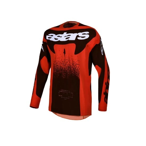 Мотокрос джърси ALPINESTARS TECHSTAR SWAN RED/BK/WH
