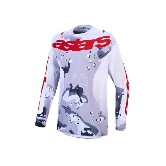 Мотокрос джърси ALPINESTARS RACER AIR LONE GY/CAM/WH/RD