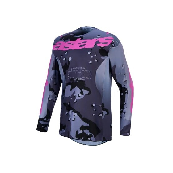 Мотокрос джърси ALPINESTARS RACER LONE GY/CAMO/PU