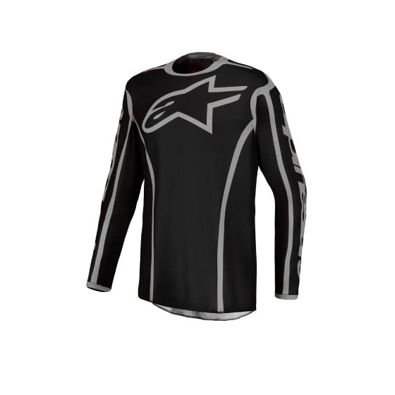 Мотокрос джърси ALPINESTARS FLUID APEX V2 BLK/SIL