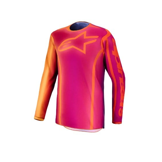 Мотокрос джърси ALPINESTARS FLUID KEPLER PUR/ORG
