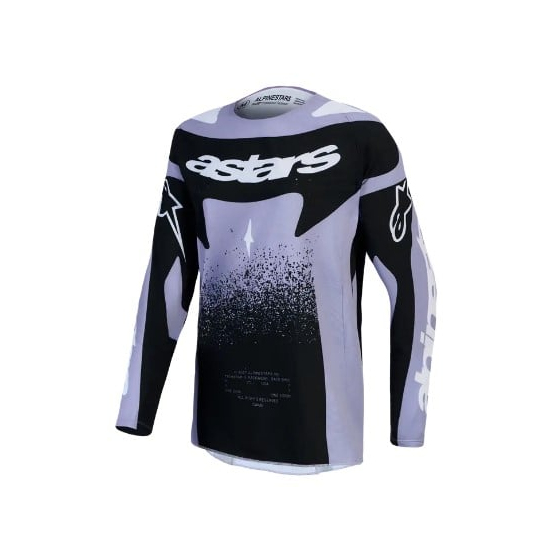 Дамско мотокрос джърси Alpinestars TECHSTAR SWAN VIO/BK