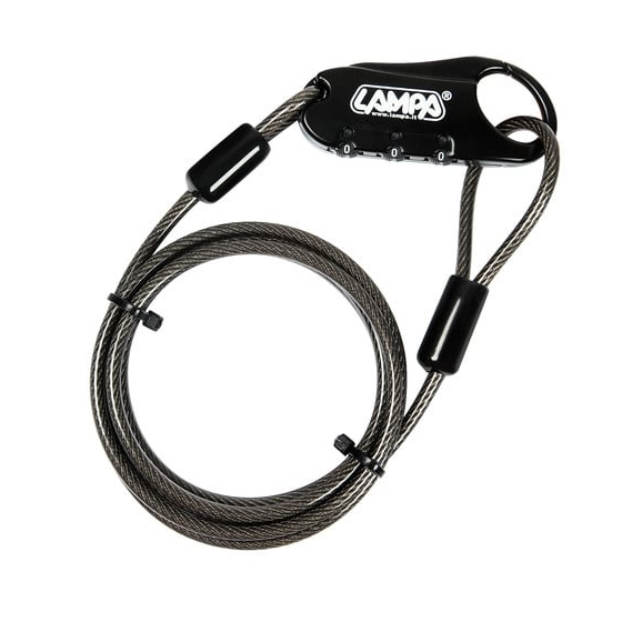 Заключващ кабел за каска 90596