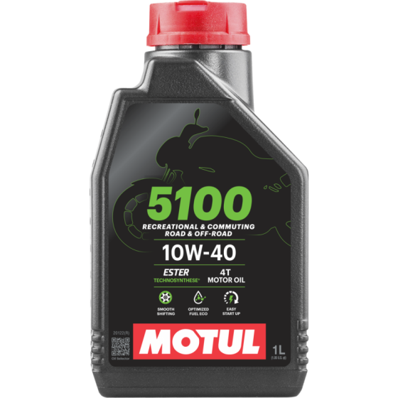 MOTUL 5100 4T 10W-40 - 4 литра