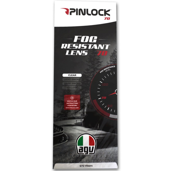 Антифог плака AGV GT2 PINLOCK (плака против запотяване)