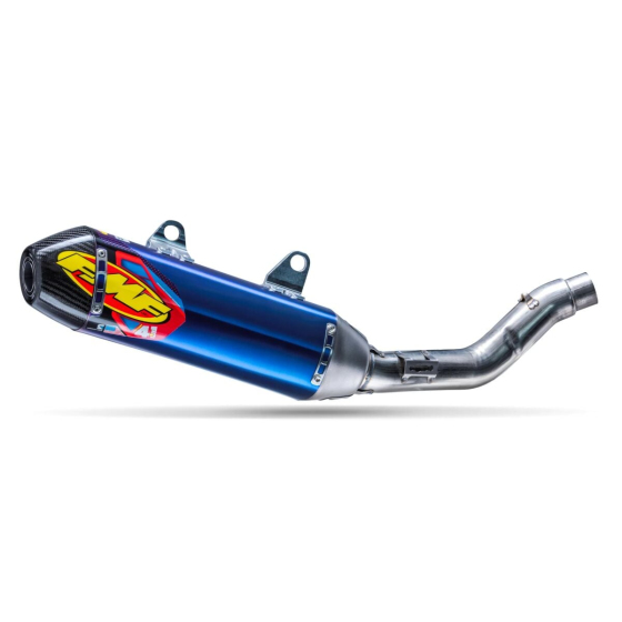 Гърне тип slip-on FACTORY 4.1 RCT от титан с черна карбонова крайна капачка FMF 045700