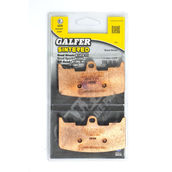 Спирачна накладка sintered GALFER FD402G1370