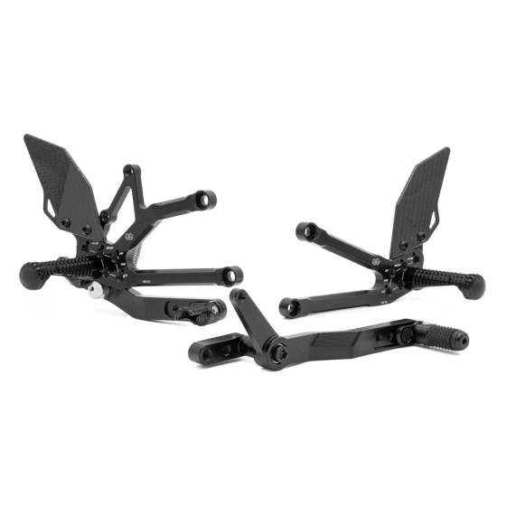 Задна стойка FXR черна TRIUMPH GILLES FXR2-T02-B