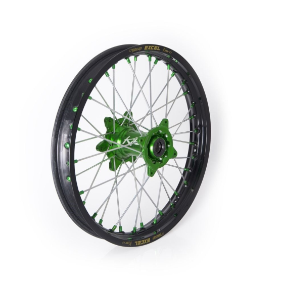 Комплект колело ELITE MX 2.15"x19" алуминиево зелено KITE 20.109.0.VE