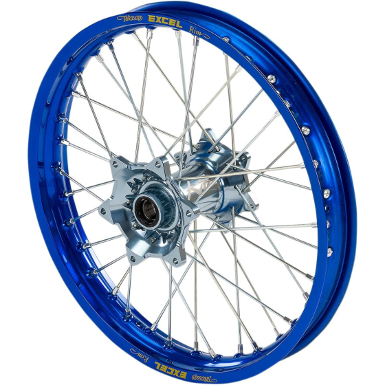 Задно колело ELITE MX-EN 1.85"x19" алуминиево синьо сребристо KITE 20.058.0.03