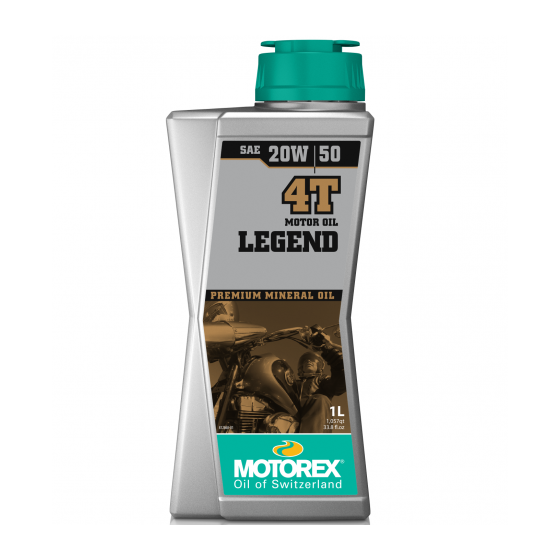 Масло MOTOREX LEGEND 4T SAE 20W/50