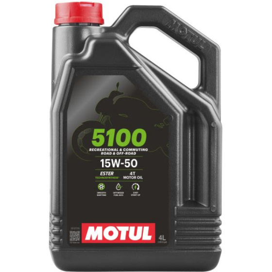MOTUL 5100 4T 15W-50 - 4 литра