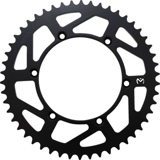 Задна зъбчатка / 50 зъба / 520 стъпка / черна / стомана MOOSE RACING 1210-460-50-STL
