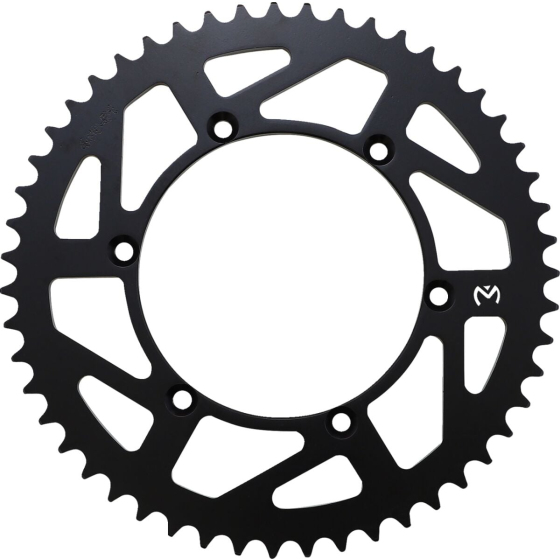 Заден зъбен венец / 51 зъба / 520 стъпка / черен / стомана MOOSE RACING 1210-460-51-STL