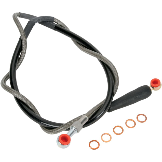 Спирачен маркуч от неръждаема стомана преден KTM MOOSE RACING K01-1-028/P-CL