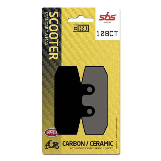 Спирачна накладка carbon ceramic hi-tech scooter SBS 108CT