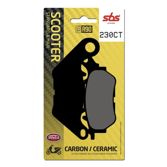 Спирачна накладка carbon ceramic hi-tech scooter SBS 230CT