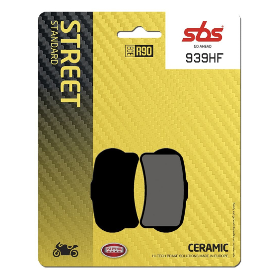 Спирачна накладка керамична street SBS 939HF