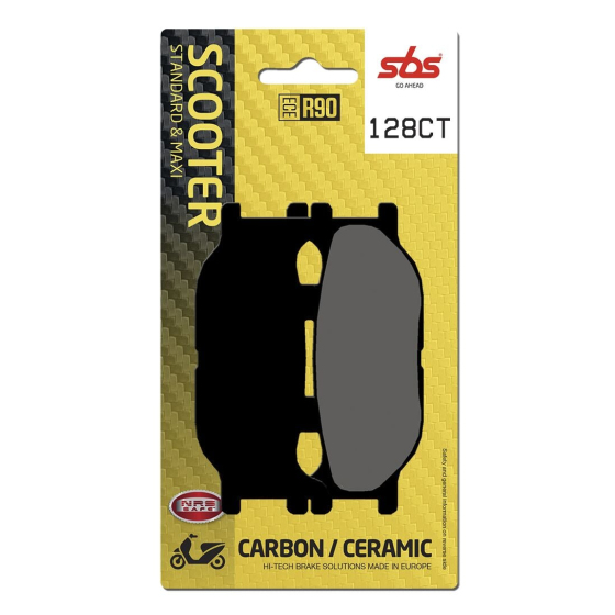 Спирачна накладка carbon ceramic hi-tech scooter SBS 128CT