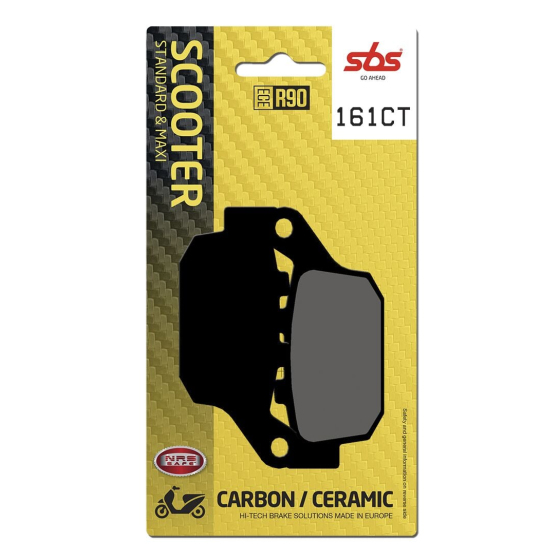 Спирачна накладка carbon ceramic hi-tech scooter SBS 161CT