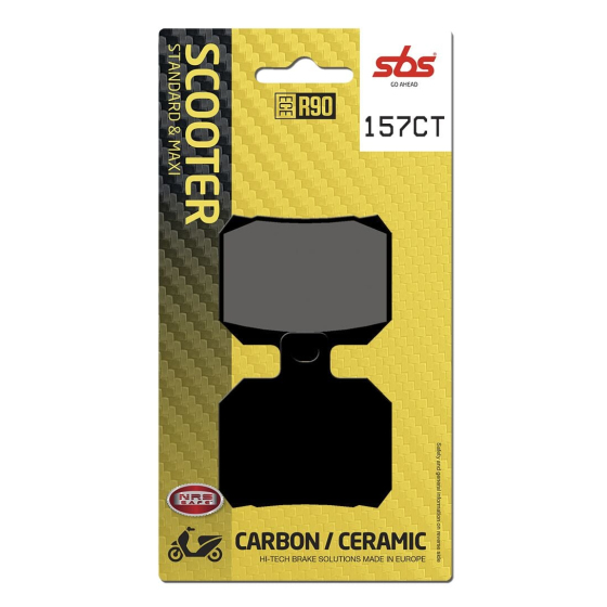 Спирачна накладка carbon hi-tech street SBS 157CT