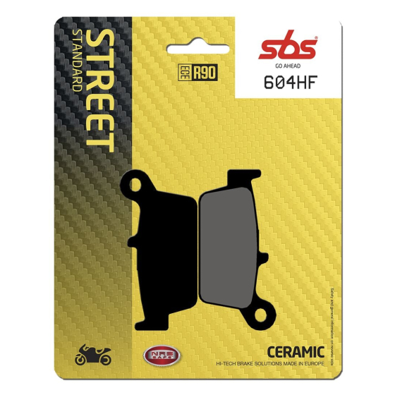 Спирачна накладка керамична street SBS 604HF