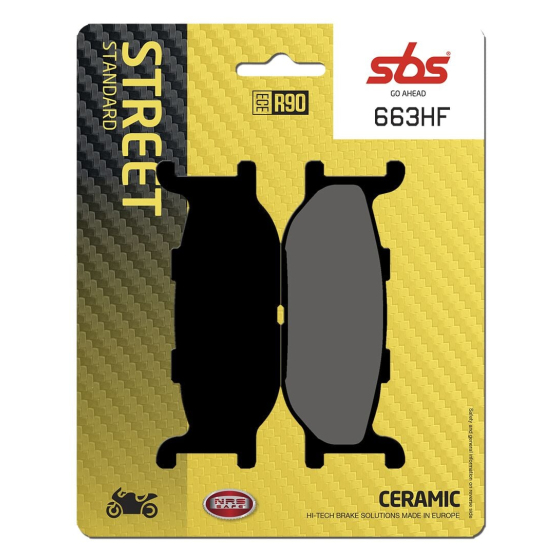 Спирачна накладка ceramic street SBS 663HF