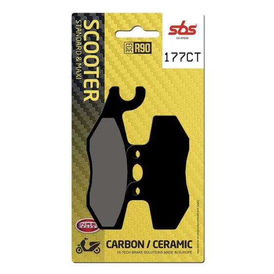 Спирачна накладка carbon hi-tech street SBS 177CT