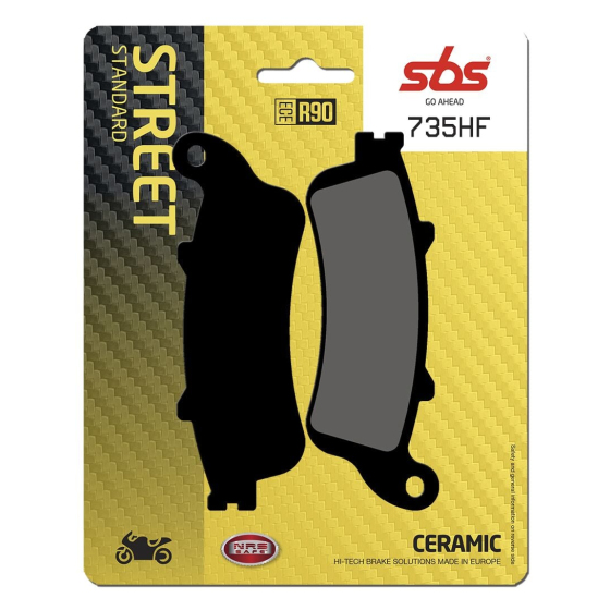 Спирачна накладка керамична street SBS 735HF