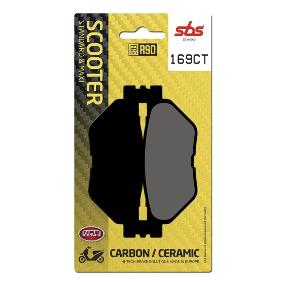 Спирачна накладка carbon hi-tech street SBS 169CT