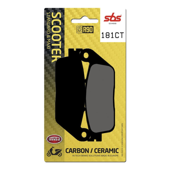 Спирачна накладка carbon hi-tech street SBS 181CT