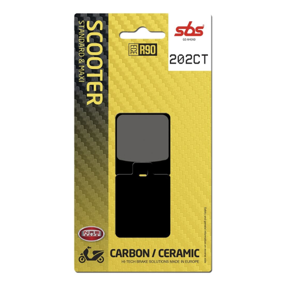 Спирачна накладка carbon hi-tech street SBS 202CT