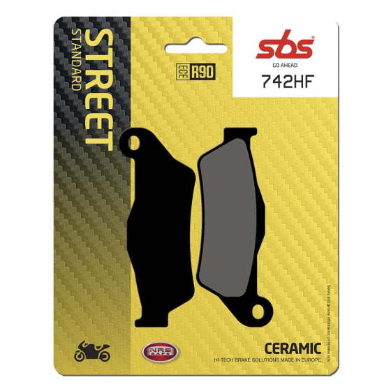 Спирачна накладка ceramic street SBS 742HF