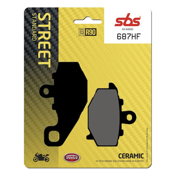 Спирачна накладка ceramic street SBS 687HF
