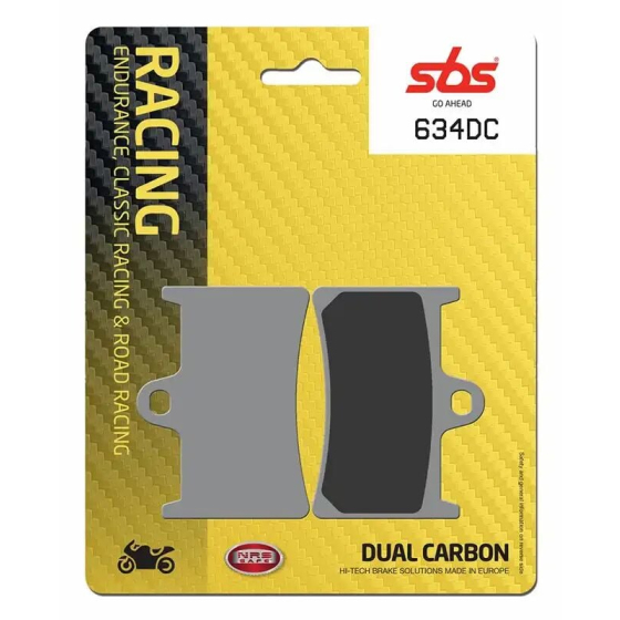 Спирачни накладки dual carbon racing SBS 634DC