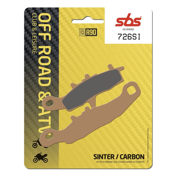 Спирачни накладки Sinter Carbon Offroad SBS 726SI