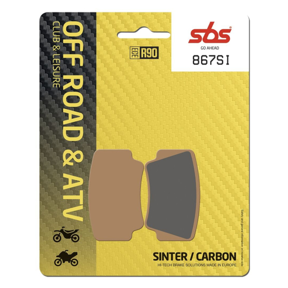 Спирачна накладка sinter carbon offroad SBS 867SI