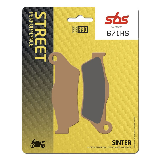 Спирачни накладки SBS 671HS SBS 671HS
