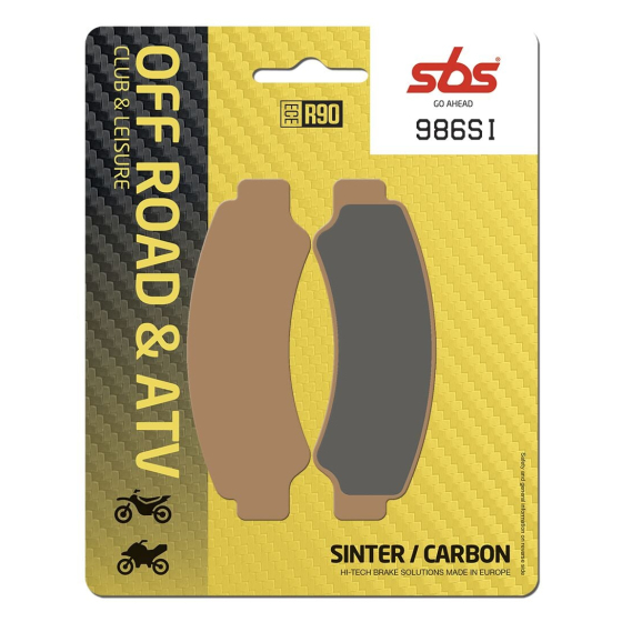 Накладка за спирачка Sinter Carbon Hi-Tech Offroad SBS 986SI