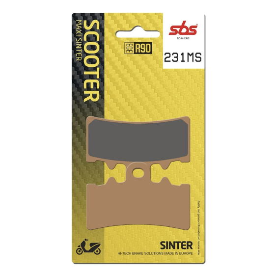 Спирачни накладки Sinter Hi-Tech SBS 231MS