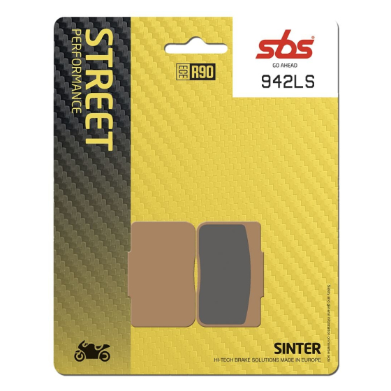 Спирачни накладки sinter hi-tech street SBS 942LS