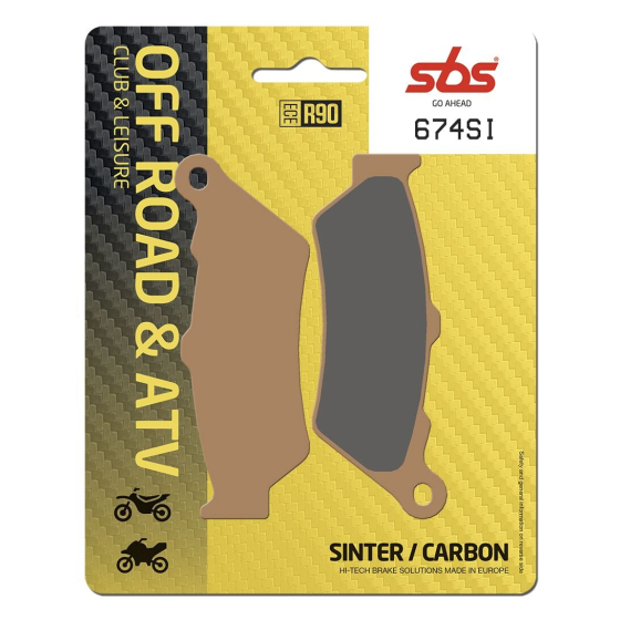 Спирачни накладки sinter carbon offroad hi-tech SBS 674SI