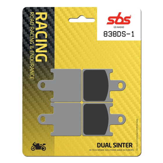Спирачна накладка dual sinter dynamic racing concept SBS 838DS-1
