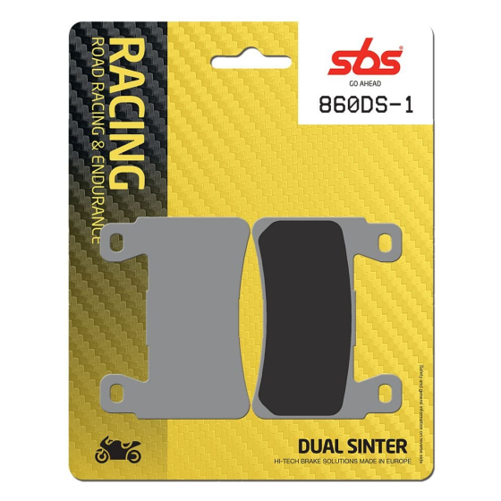 Спирачна накладка dual sinter dynamic racing concept SBS 860DS-1