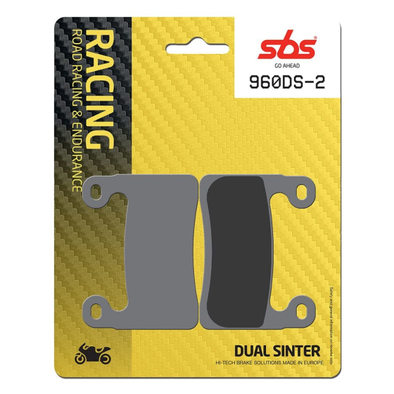 Спирачна накладка dual sinter dynamic racing concept SBS 960DS-2