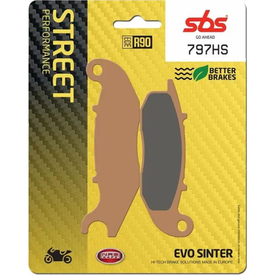 Спирачна накладка HS sintered street SBS 797HS