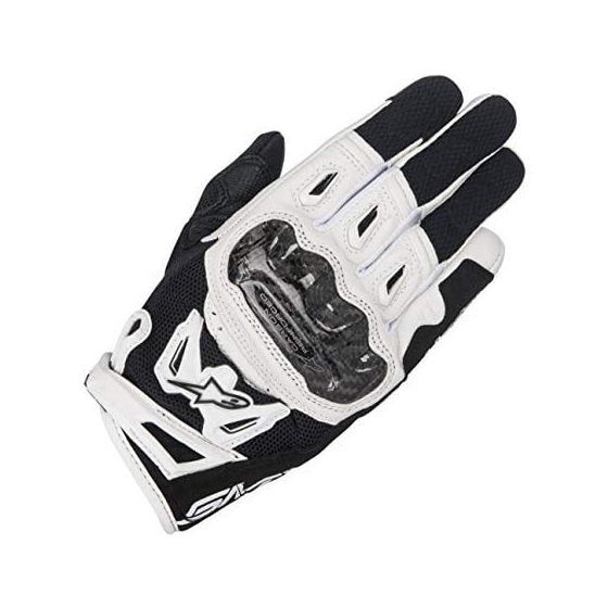 Ръкавици ALPINESTARS SMX-2 AIR CARBON V2 BLACK/WHITE