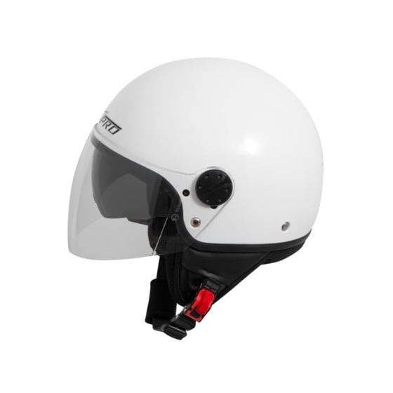 Каска за скутер A-PRO TRAFFIC WHITE