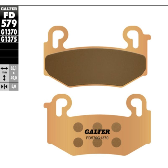 Мото накладки GALFER sintered FD579G1370